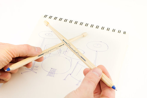 זוג עטים לתיפוף DRUMSTICK PEN