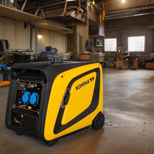 גנרטור גז מושתק אינוורטר 3900W חד פאזי + שלט רחוק