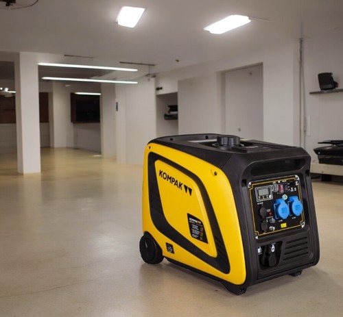 גנרטור גז מושתק אינוורטר 3900W חד פאזי + שלט רחוק