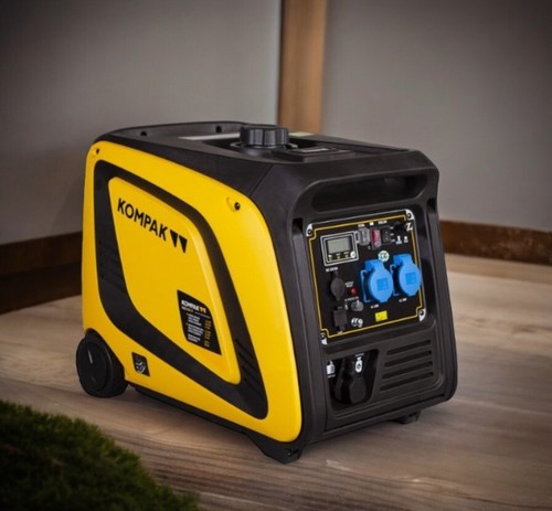 גנרטור גז מושתק אינוורטר 3900W חד פאזי + שלט רחוק