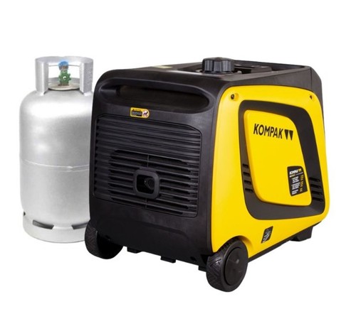 גנרטור גז מושתק אינוורטר 3900W חד פאזי + שלט רחוק