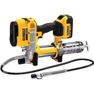 אקדח גריז נטען + סוללה 5 אמפר + מטען - DeWALT DCGG571B 20V