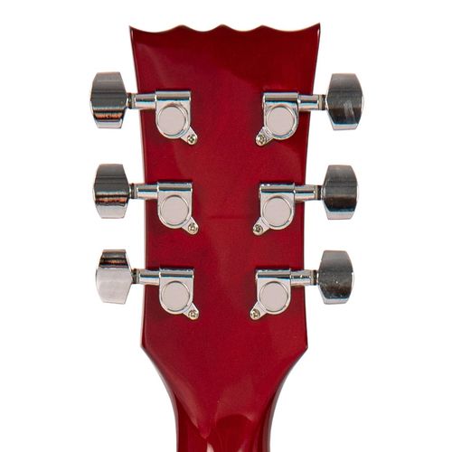 זוית נוספת Vintage V10 Coaster Cherry Sunburst Electric Guiter