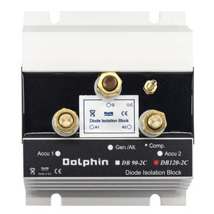 מבודד מצברים Dolphin Battery isolator 120A 2 Outputs