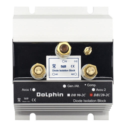 מבודד מצברים Dolphin Battery isolator 90A 2 Outputs