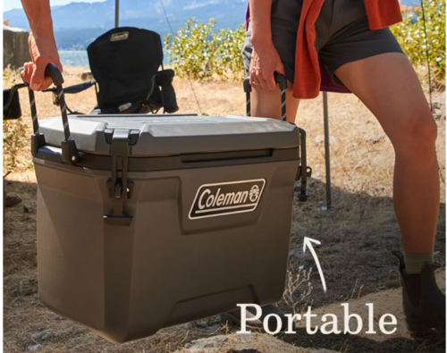 צידנית קשיחה Convoy 55QT - קולמן (COLEMAN) 50 ליטר
