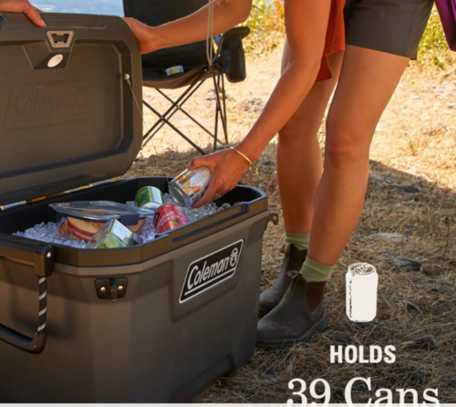 צידנית קשיחה Convoy 55QT - קולמן (COLEMAN) 50 ליטר