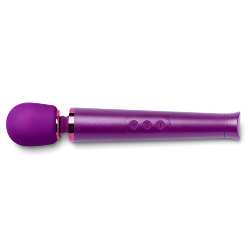 סופר מגי'ק וונד מיני בורדו שרי Le Wand-Petite Vibrating Massager Super Magic Wand  - המסאג'ר הטוב ביותר בשנת 2021