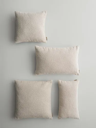 כרית מילוי נוצות 40X40 קרם BOUCLE Moonbeam 