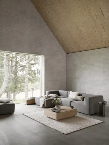 כרית מילוי נוצות 40X40 חום זהוב BOUCLE Tan 
