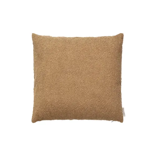 כרית מילוי נוצות 40X40 חום זהוב BOUCLE Tan 