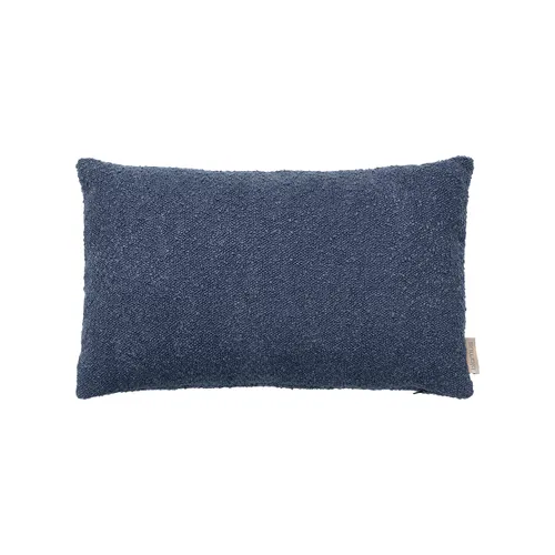 כרית מילוי נוצות 30X50 כחול BOUCLE Cushion Midnight Blue 