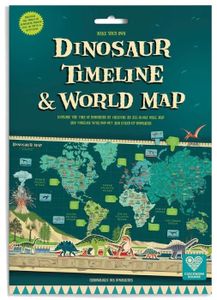 ערכת אומנות בנייר - מפת העולם הפרהיסטורית