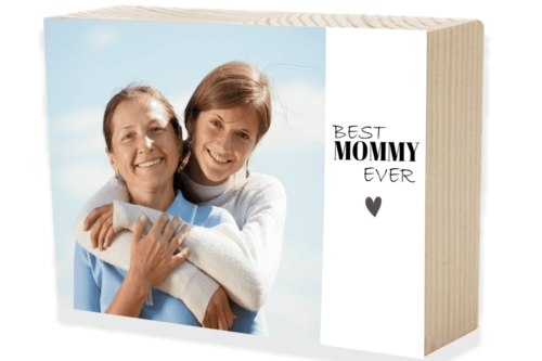 בלוק עץ Best Mommy Ever
