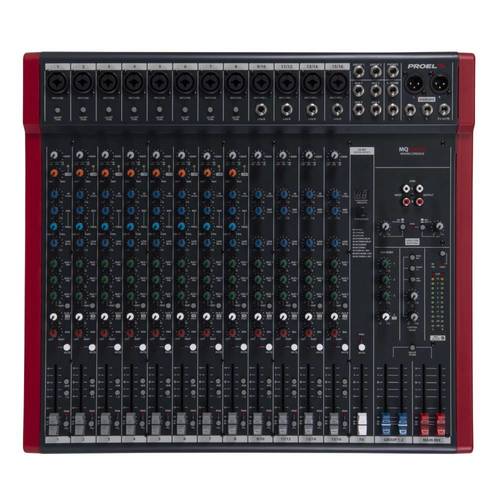  מיקסר 16 ערוצים + אפקטים USB Proel 