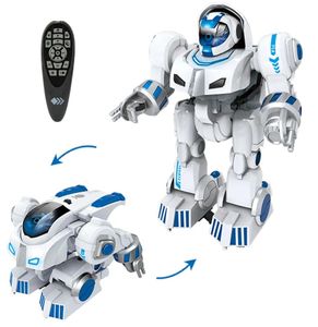 רובוט משנה צורה MASK ROBOT עם שלט 15 פעולות, אורות, סורק טביעת וטעינת USB