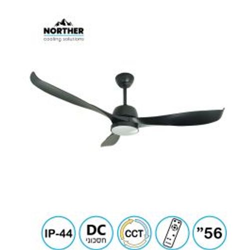 מאוורר תקרה אטלנטה CCT 56" Atlanta - מותאם להפעלה עם שעון שבת NORTHER