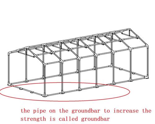 אוהל PVC מחוזק קנדה לאירועים 6X8 מהיבואן לצרכן