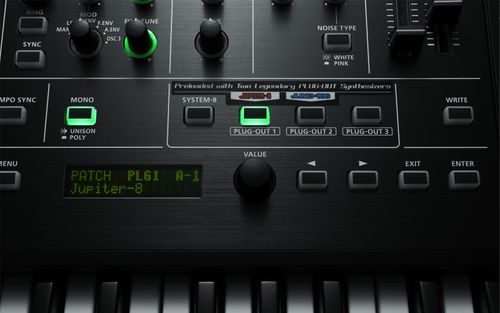 זוית נוספת סינטיסייזר Roland System 8 מסדרת AIRA