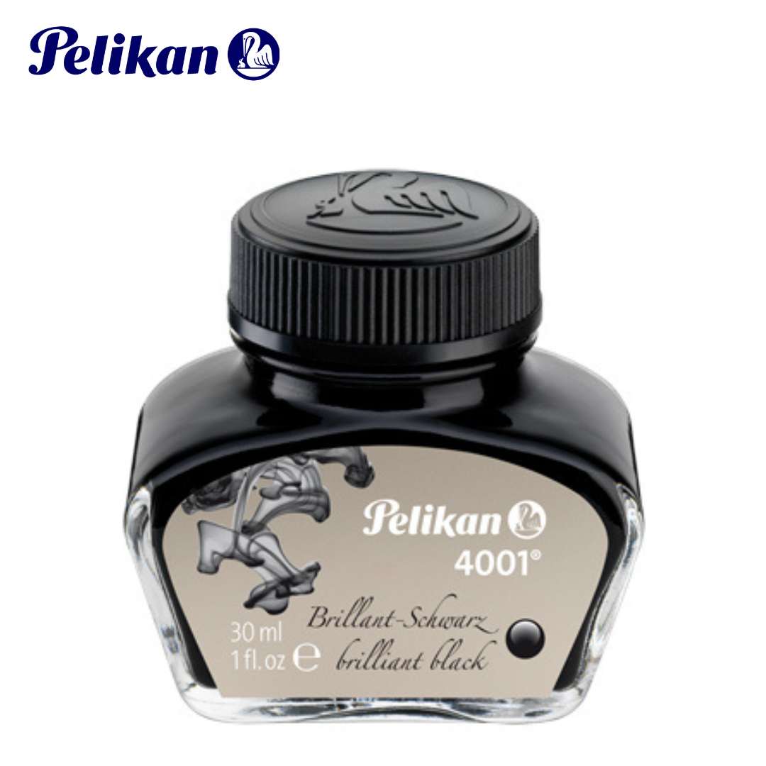 דיו לעט נובע PELIKAN 4001 שחור , 30 מ"ל
