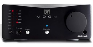מגבר אוזניות משולב ממיר ופרה MOON 230 HAD