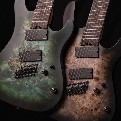 גיטרה חשמלית 7 מיתרים CORT KX507MS SDB Fishman Fluence HH