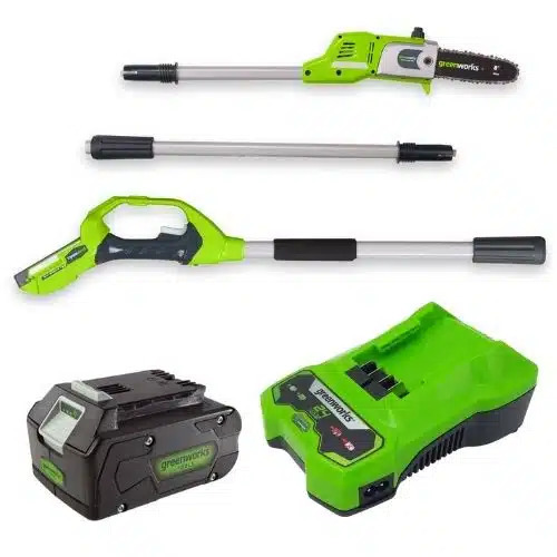 סט מסור גבהים 24V (משופר) GREENWORKS 4A