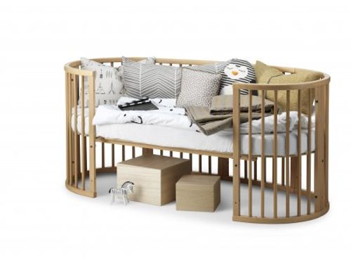 סטוקי סליפי (מיטה + עריסה) | Stokke® Sleepi ™  V3-כולל 2 מזרונים צבע טבעי 