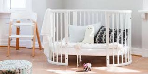 סטוקי סליפי (מיטה + עריסה) | Stokke® Sleepi ™  V3-כולל 2 מזרונים צבע טבעי 