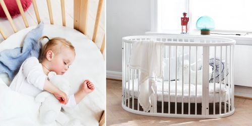 סטוקי סליפי (מיטה + עריסה) | Stokke® Sleepi ™  V3-כולל 2 מזרונים צבע טבעי 