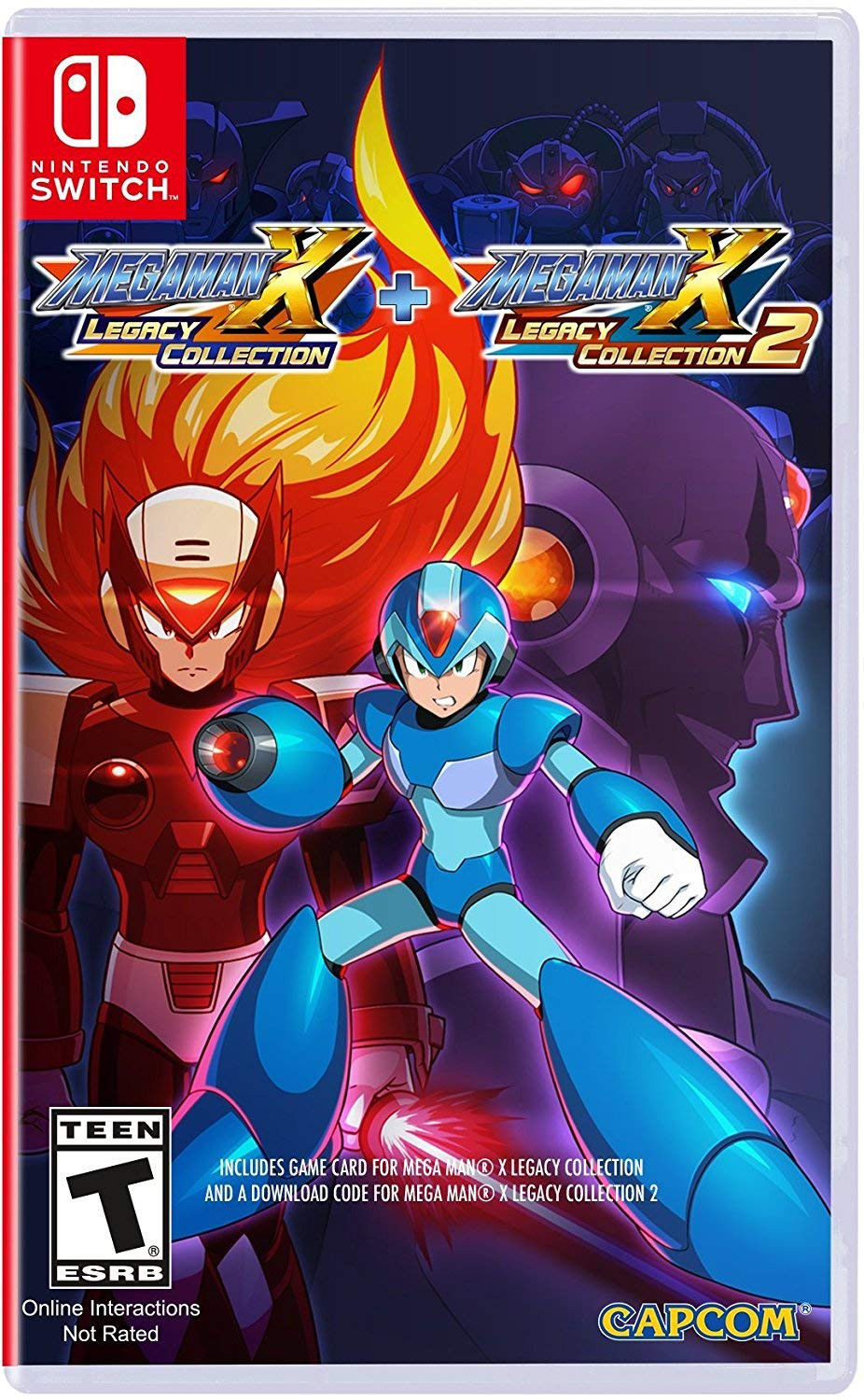NINTENDO SWITCH Mega Man X Legacy Collection 1+2 