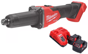 משחזת ציר 18V כולל 2 סוללות 5AH מבית MILWAUKEE