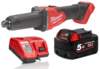 משחזת ציר 18V כולל סוללה 5AH מבית MILWAUKEE