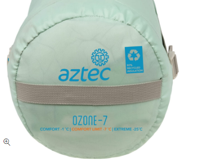 שק שינה OZONE -7 מבית Aztec אידיאלי לשביל ישראל!