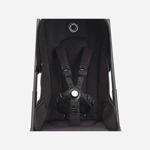 עגלת משולבת Bugaboo Dragonfly בוגבו דרגונפליי שלדה שחורה בד שחור גגון חול מדבר
