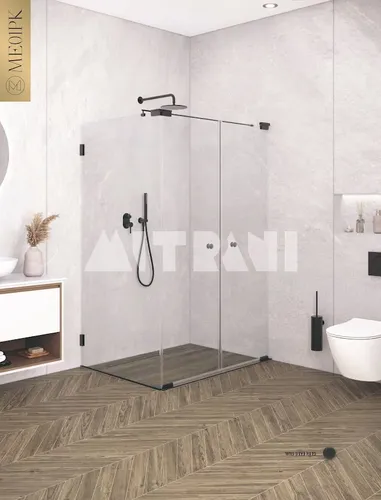 מקלחון פינתי מיטרני סדרת MEITAL ME01PK מבית מיטרני בעיצוב מותאם למעצבי פנים.