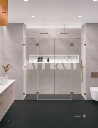מקלחון חזית מיטרני סדרת HILTON H24 מבית מיטרני.