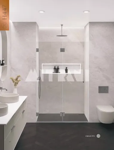 מקלחון חזית מיטרני סדרת HILTON H447 מבית MITRANI.