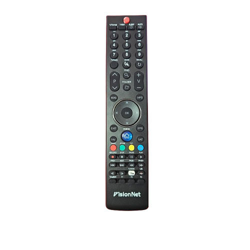 שלט לממיר מקלט לווין VisionNet Hammer 5400 / FireBall 101 / Falcon ויזינט מקורי