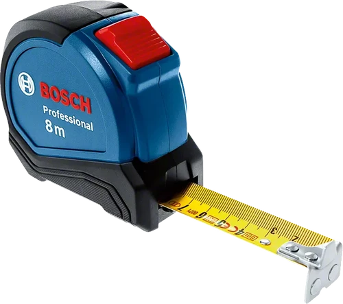 מטר מקצועי 8 מ' מגנטי דגם TAPE MEASURE 8m בוש