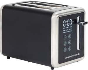 מצנם 2 פרוסות דיגיטלי Morphy Richards Black Touch 222007