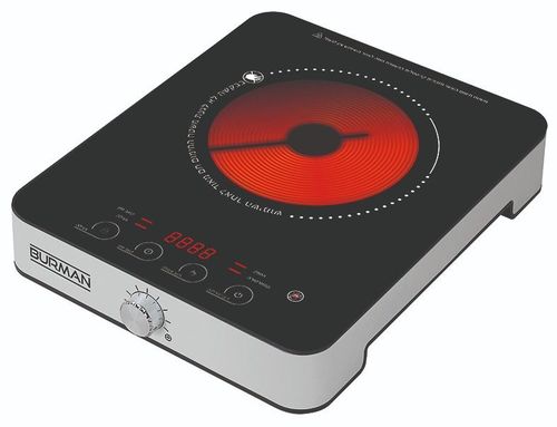 כירה חשמלית קרמית לבישול Burman 2000W דגם B3001
