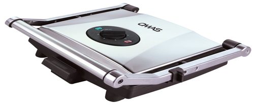 טוסטר לחיצה נירוסטה 4 פרוסות אומס OMAS OM200