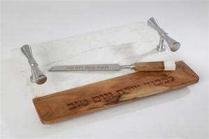מגש עץ לחלות