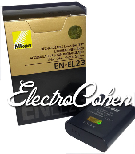 סוללה מקורית למצלמת ניקון Nikon EN-EL23