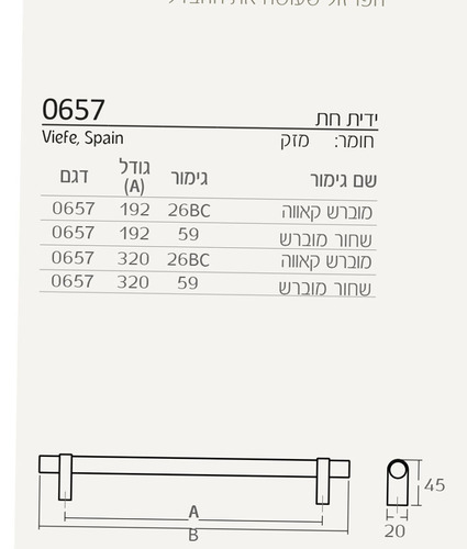 ידית חת חבק 