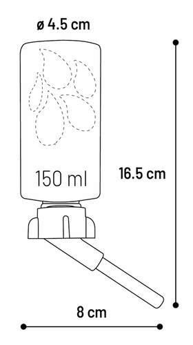 כלי שתייה למכרסמים SIPPY פלמינגו 150 מ
