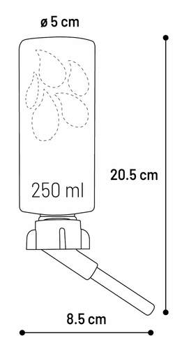 כלי שתייה למכרסמים SIPPY פלמינגו 250 מ
