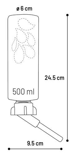כלי שתייה למכרסמים SIPPY פלמינגו 500 מ