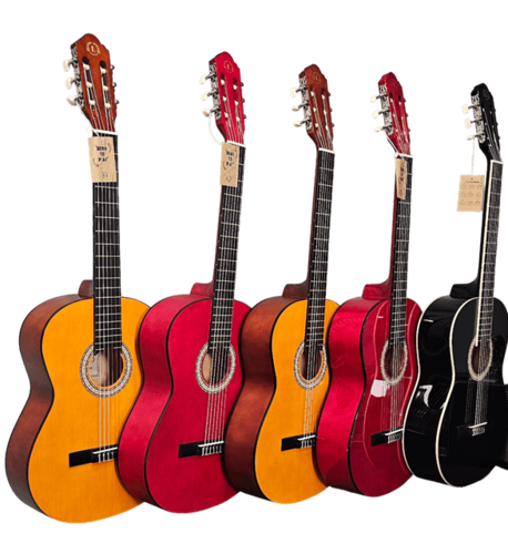 גיטרה קלאסית בצבע חום מאט LC30 כולל תיק מבית LEGRAND